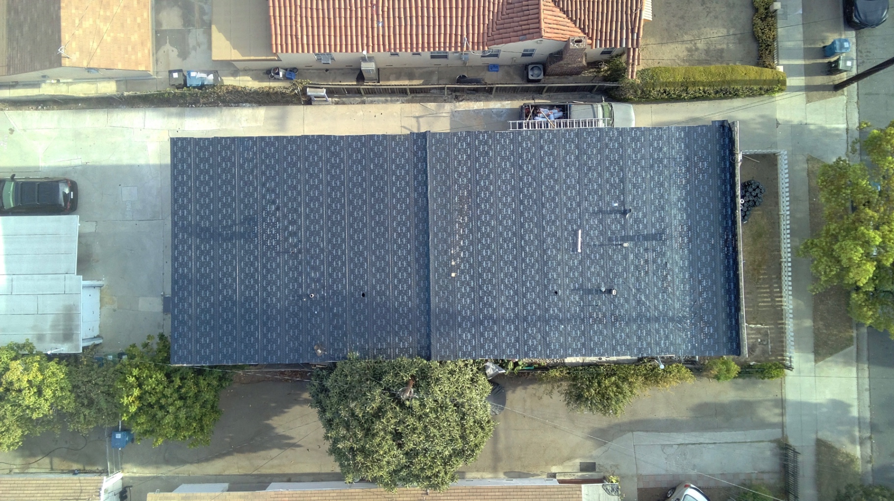 Rolled Roofing Install